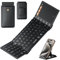 ProtoArc Teclado Inalambrico Plegable con Touchpad, XK01 TP Teclado Bluetooth Español Portatil para Viajes,Tamaño Completo para iPad, iOS, Microsoft Surface, Android, Windows PC Portátil - Negro