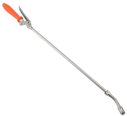 Septpenta Verstellbarer Sprühstab aus Edelstahl, Gartenschlauch Sprühstab mit Messingdüsenstab, mit Feinem Schaumspray, Zum Bewässern von Pflanzen, Reinigen von Autos