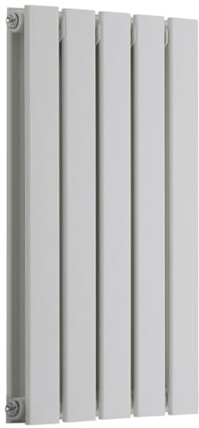 Sterling Arlie White Double Flat Panel Horizontal Radiator - 595 x 350mm