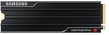 Samsung SSD Interne 9100 Pro avec dissipateur, NVMe 2.0 PCIe 5.0 x4, Capacité 2To, Vitesse de Lecture jusqu'à 14 800Mo/s, Les Performances de la Gen5, MZ-VAP2T0CW