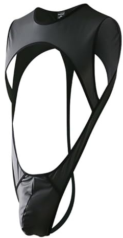 Herren Jockstrap Straps Bodysuit Sexy Body Stringbody Ärmellos Männerbody Unterhemd Unterwäsche Männer String Straps Slips Jumpsuit Stretchy Einteilige Shirt Tank Top Dessous
