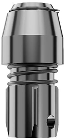 Taoxekoro 1 cabezal convertidor de taladro de martillo, adaptador de portabrocas de cambio rápido de metal completo para llaves de impacto, compatibilidad universal de brocas