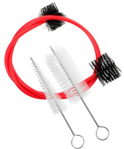 Mikinona Trumpet Cleaning Brushes Kit for Flute and Trumpet with Effective Cleaning Plastic Brushes Versatile Use Musical Instrument Care Accessory for Musicians
