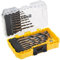 DEWALT DT70729-QZ 23pc Black and Gold Metal Drilling Set