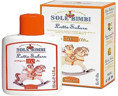 Helan Cosmesi Sole Bimbi Latte Solare Spf30 125 Ml