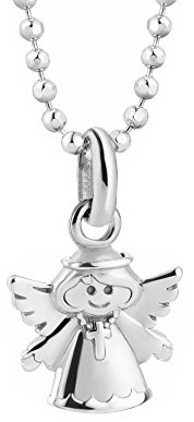 butterfly Fein Verstellbare Sterling Silber Kugelkette Mit Engel-Anhänger
