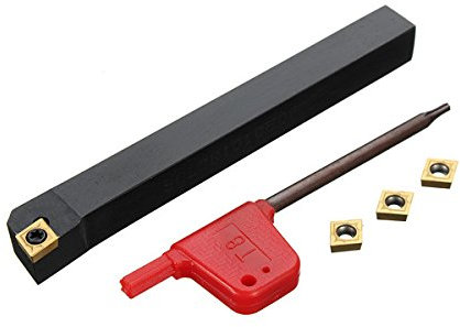 EsportsMJJ SCLCR1010H06 10X10X100mm Drehmaschine Drehen Werkzeughalter Mit 4Pcs Ccmt0602 Legierung Einsätze