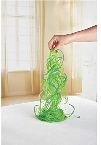 Amscan 474431 Easter Green Plastic Swirl Grass Decoration 2 Oz., 1 pack
