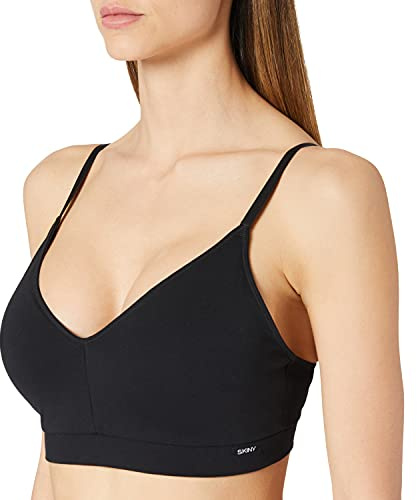 Skiny Damen Cotton Essentials BH mit voller Abdeckung, Schwarz, 36 EU