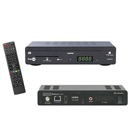Triax RÉCEPTEUR THR 7610 HD FRANSAT (EUTELSAT 5° Ouest) (Vendu sans Carte)