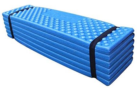Gemütliche Campingmatratze 190 * 57 cm Camping Matte Ultralight Schaum Picknick Matte Sofa Sitz Falten Strand Zelt Picknickmatte Schlafplatte wasserdichte Outdoor Matratze Campingmatratze 160x180 (SI