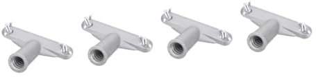Gadpiparty 4stücke Ersetzbarer Broom Head Adapter Mit Verbindungsstück Und Montagehalterung Für Teleskopstangen Für Effektive Reinigung Und Einfache Handhabung
