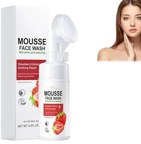 150ml Gentle Cleansing Cream para Pieles Secas y Sensibles, Daily Cleanser para Eliminar el Maquillaje y la Suciedad, Loción Limpiadora Especialmente Suave, Fórmula Vegana Cleanser-3