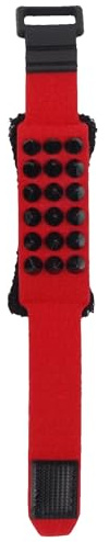 Guitar String Muder Punkstil String Dampener 19cm Griffboard -Muting -Wrap für 7 Saiten Akustische Elektro- und Klassische Gitarren oder Bass (Rot)