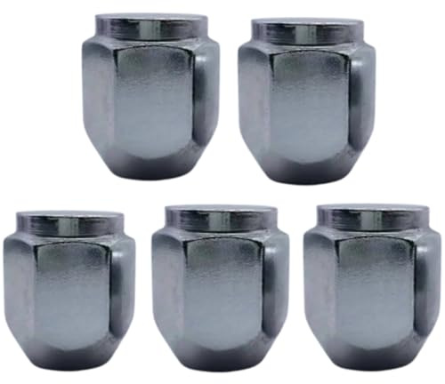 Rufutle Radmuttern für Honda, für Suzuki, für CanAm, 5 Stück M10x1,25 ATV-Radmuttern, 21mm Sechskant