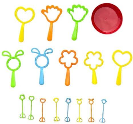 Bastone per bolle di sapone per bambini, giocattolo interattivo per bambini, giocattolo per bolle di sapone, per regali di compleanno, Pasqua, matrimoni, carnevale, aula, cortile, ragazze, giochi