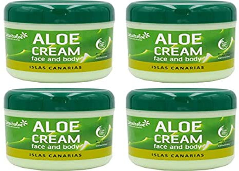 TABAIBA crema aloe vera 4 confezioni di crema viso e corpo all’aloe vera