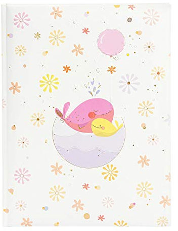 goldbuch Babytagebuch Little Whale pink