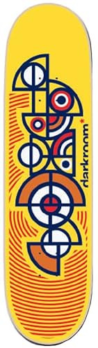 Deck Gigahertz Skateboard, Gelb, 8,25 x 32 cm