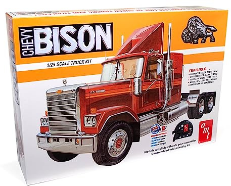 AMT - 1/25 Chevrolet Bison Conventional Tractor - Plastikmodellbausatz
