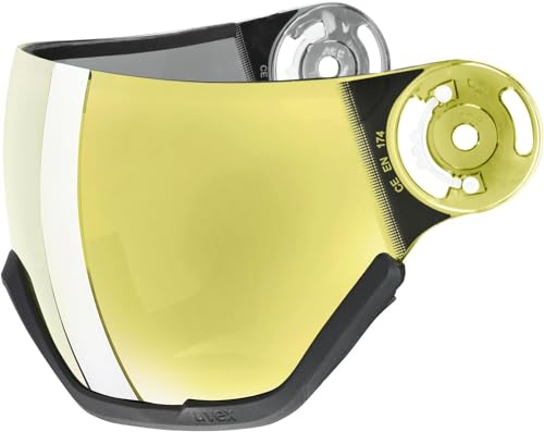 uvex uvex Wanted Ersatz-Visier (54-62 cm, 0002 litemirror silver/lasergold lite (S2)) | )