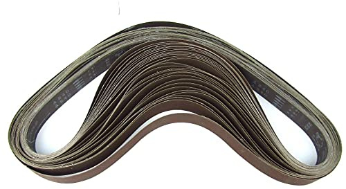 Nastri abrasivi, carta abrasiva, 10 pezzi 1800x50 Nastro abrasivo grana 60-600 for lucidatrice adattatore levigatrice 1800 * 50 (Grit : 400) (Size : 80)