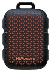 HiFuture Pocket S Bluetooth Speaker | 5.4 Wireless Speaker - IPX7 Waterproof Speaker with Type-C Charging | Portable Speaker with Built in Magnetic Clip - 5W Output with 8 Hours Playtime
