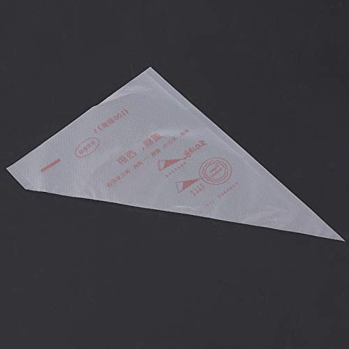 Sacchetti per Tubazioni di Glassa di Plastica Premium per Decorazione di Pasticceria - 100 Pezzi di Grandi Dimensioni Design Non Slittamento per Torta, Fondente, Cupcake, Soffio e Biscotti (Piccolo