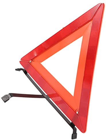 MAGICLULU Triangle Avertissement De Sécurité Réfléchissant Pour Voitures Panneau Routier De Présignalisation Triangle Urgence Pour Véhicules Pour Chantiers Et Remorques
