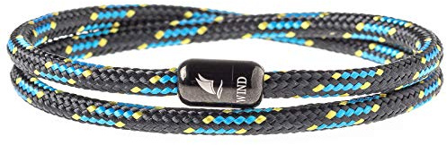 Wind Passion – Paracord Armband aus Seemannsgarn, handgemacht & geflochten | Wasserfester Segeltau Armband für Herren & Frauen | Ideale Geschenke