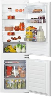 Privileg PCI 18S1 Einbau-Kühl-/Gefrier-Kombination / 273 L Gesamtnutzinhalt / 79 L Gefrieren / weniger Abtauen dank LessFrost / LED-Licht /4-Sterne-Gefrierfach (Nische 178 cm)