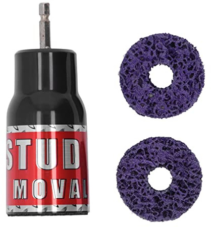 Fafeicy 1/2 Zoll Bolzenentferner für pneumatische Schlagschrauber elektrische Bohrmaschinen Luftmodus Elektromodus Hochleistungs Bolzenlöser Kompatibel mit 1/2 Antrieb