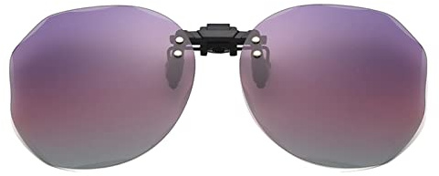 Long Keeper Clip Lunettes de Soleil Polarisées pour Femmes Hommes Sans Cadre Clip Solaire pour Lunettes De Vue Lunettes de Soleil Polarisées à Clipser