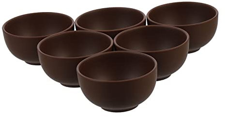 UPKOCH Kleine Handgemachte Teetasse Aus Violettem Ton Chinesisches Trinkgeschirr Für Teezeremonie Runde Öffnung Natural Braun Geeignet Für Nachmittagstee Und Feste