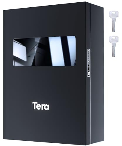 Tera Stazione di Ricarica Universale EV da Parete con Serratura Digitale per Accessori Tesla, Robusta Custodia Protettiva Antipolvere per Cavo di Collegamento a Parete, Organizer Case Eccezionale