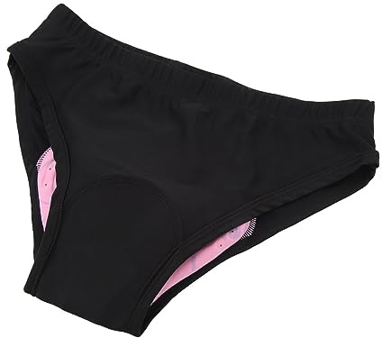Airshi Culotte de Cyclisme pour Femme, Absorption des Chocs en Polyester, Silicone, Séchage Rapide, Respirant, sous-vêtement de Cyclisme pour Femme, élastique pour l'équitation. (M)