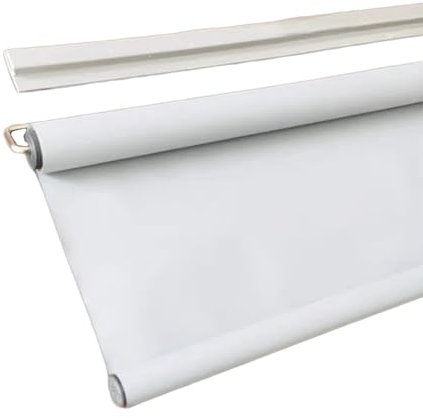 Vollschattierungs- und Verdunkelungsrollo, einziehbare Sonnenschutzrollos, automatischer Federvorhang, Verdunkelungsrollos für den Innenbereich, Breite x Höhe (140 cm x 200 cm (55,1 Zoll x 7