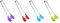 4 Stück mini zuckerzange essen clip,rutschfester handform silikon edelstahl lebensmittelzange,für Kaffee,Küche,Bar,Party