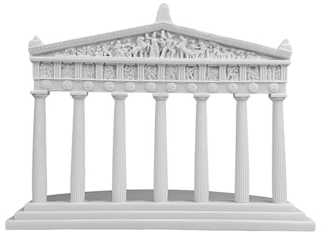 Parthenon Akropolis, antiker griechischer Tempel, Giebel, gegossener Marmor, Statue, Skulptur