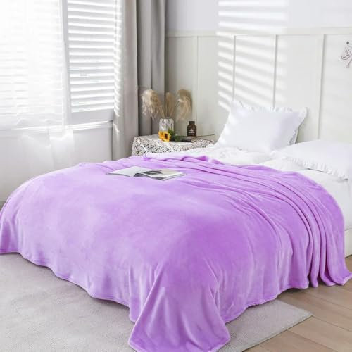 LIUXIN Superweiche Flanell-Überwurfdecke, warme Tagesdecke, Schal, Nickerchen-Übungsdecke, Yogadecke, Haustierdecke, leicht, Schwarz, Braun, Grau