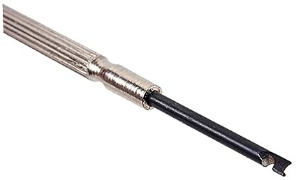 QUMIIRITY Saxophon Reparaturwerkzeug aus Metall in Silber zur Entfernung und Installation von Federhaken für Oboe und Flöte Zubehör für Instrumentenliebhaber
