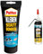 Bundle aus Pattex Montagekleber Kleben statt Bohren Wasserresistent 1x 340g + Pattex Montagekleber Spender, extra starker Alleskleber, für innen & außen, fast alle Materialien, 1x 133g