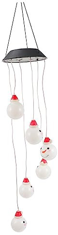 BESPORTBLE 1stück Solar Wind Chimes Light Wasserdichtes Dekoratives - Für Weihnachten Für Garten Terrasse Und Außenbereich Energieeffizient Design Für Festliche Anlässe