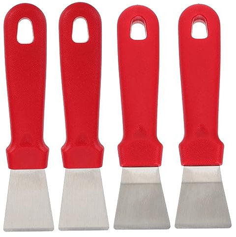 Toddmomy 4piezas Pala De Portátil Práctica Refrigerador Raspador De Hielo Resistente y Cómodo