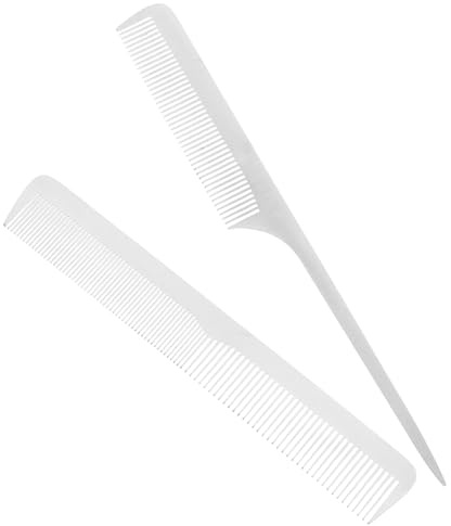 Beaupretty 2pezzi Pettine in Acciaio Inossidabile Pettine Per Pettino Per Cotonare Pettini Per Styling Dei Per Per Taglio Dei
