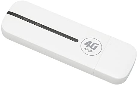 Sharainn WiFi Portátil, Módem WiFi USB 4G, hasta 10 Dispositivos, Enchufe y Juego, Red Inalámbrica de Bolsillo de Viaje Portátil Enrutador Inteligente para el Auto de la Oficina para