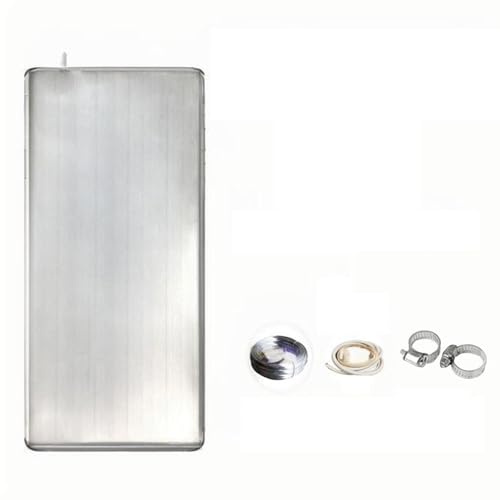 WANGRUIERHA Air Conditioner Drip Pan, Drip Pan for Portable Air Conditioner, Polished Surface No Burrs, Drain Pan for Indoor or Outdoor, Oil Drip Pan for Under Car(42x91x3cm/17x36x1in)