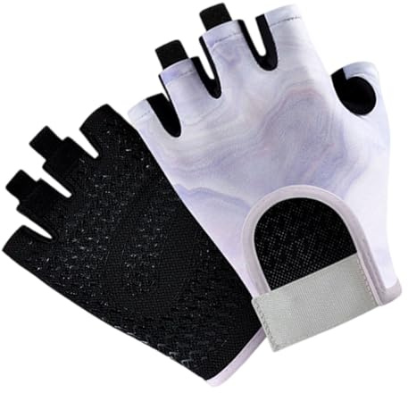Ddujbtp 1 Paar atmungsaktive Laufhandschuhe für Damen, komfortables, rutschfestes Design, Outdoor-Sport, Radfahren, Training, Damen, Outdoor-Sport