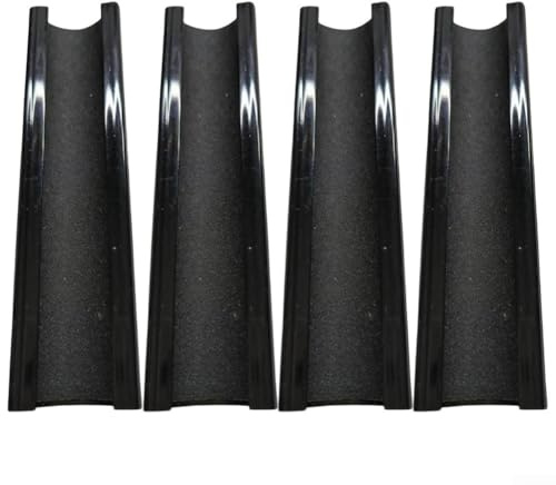 Yhenlovtt 4-teiliges Kunststoff-Reparatur- und Formwerkzeug mit harter Spitze, austauschbares Schleifpapier für Pool-Queue, Bau, Queue, Billard, Long-Las für Wartung