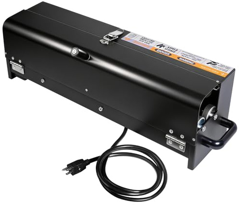 PVC Conduit Heater - 1/2 to 2 PVC Bender Heater Pipe with Temperature Control & Safety Shutoff & Reflective Interior,120V 1400W Fast Heating Bender for 24 Pipe Sections